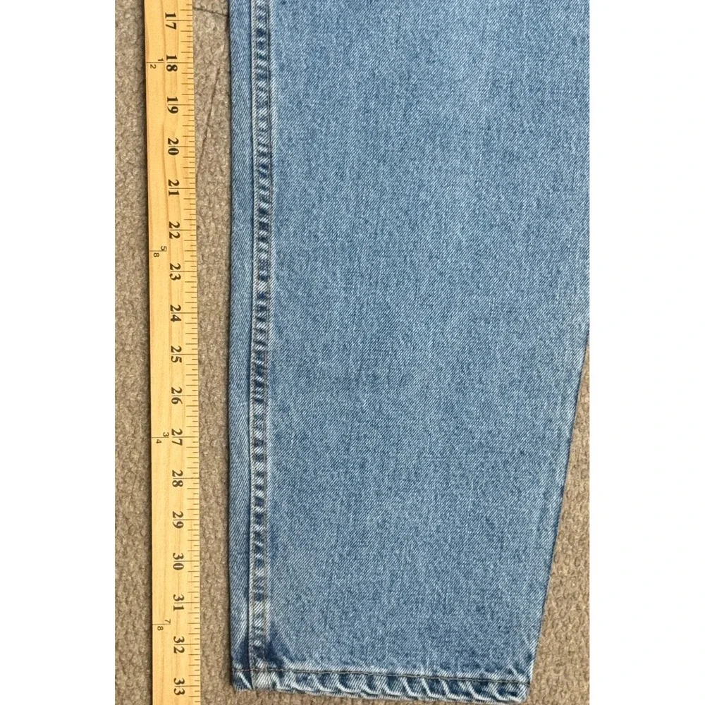 Levi's 505 Relaxed Fit Tapered Leg 5 pocket Men's Vintage Denim Jeans Size 38x34